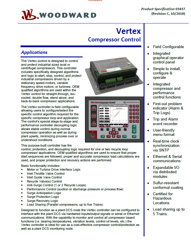 Vertex Compress Control Brochure
